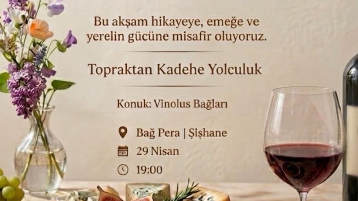 Bir Salkım Misafirlik Konuk:Vinolus Bağları Oluş Molu