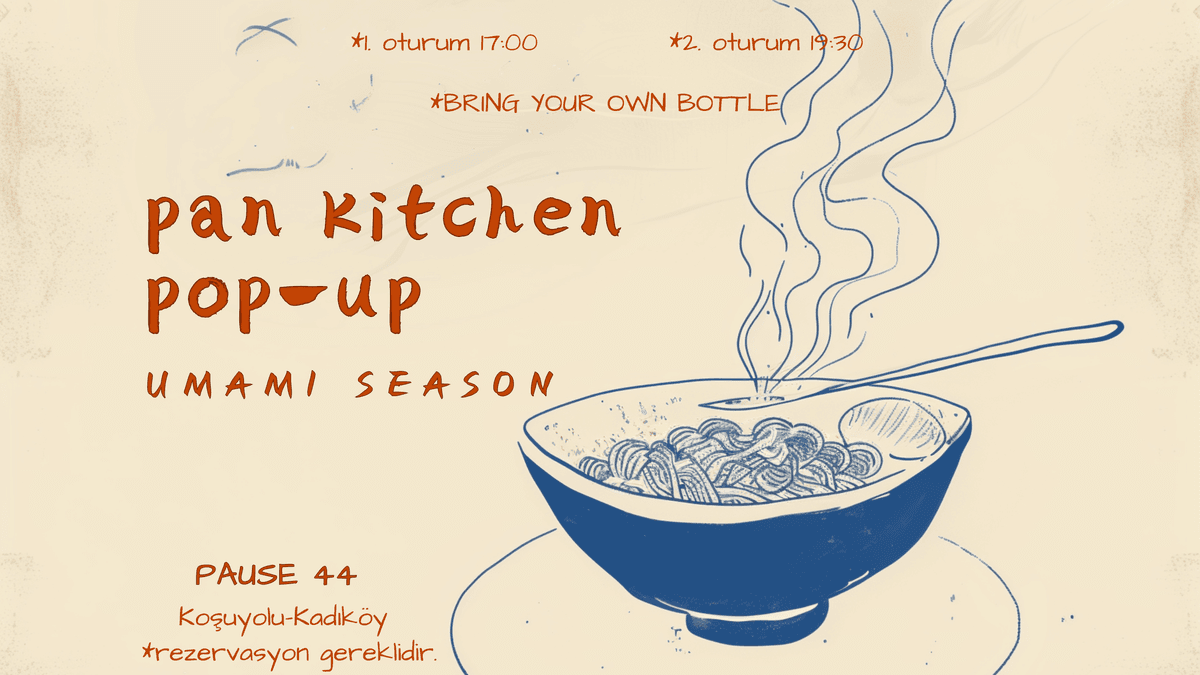 Umami Season: Pop-up Dinner