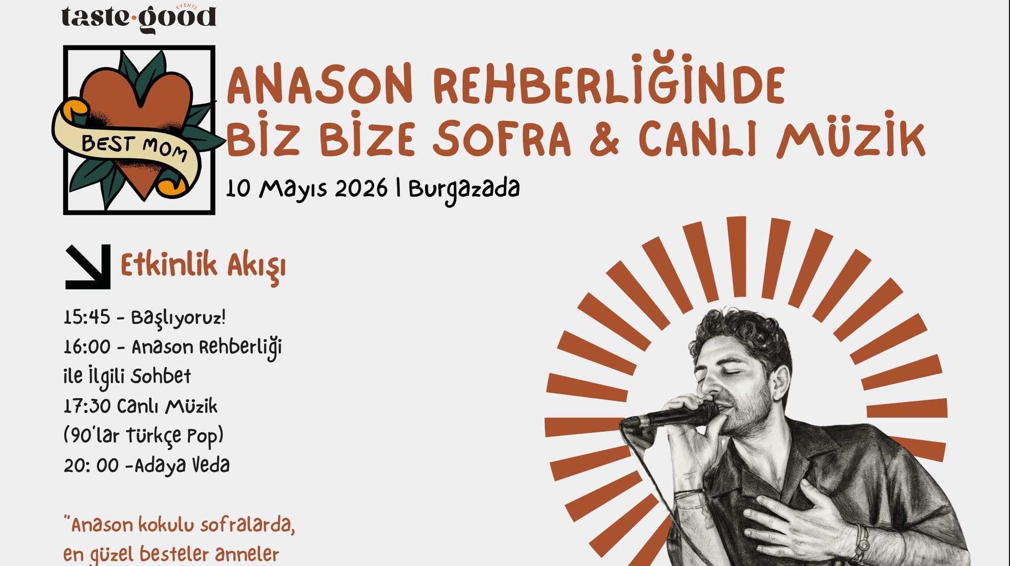 Anason rehberliğinde “Biz Bize Sofra”da buluşuyoruz.