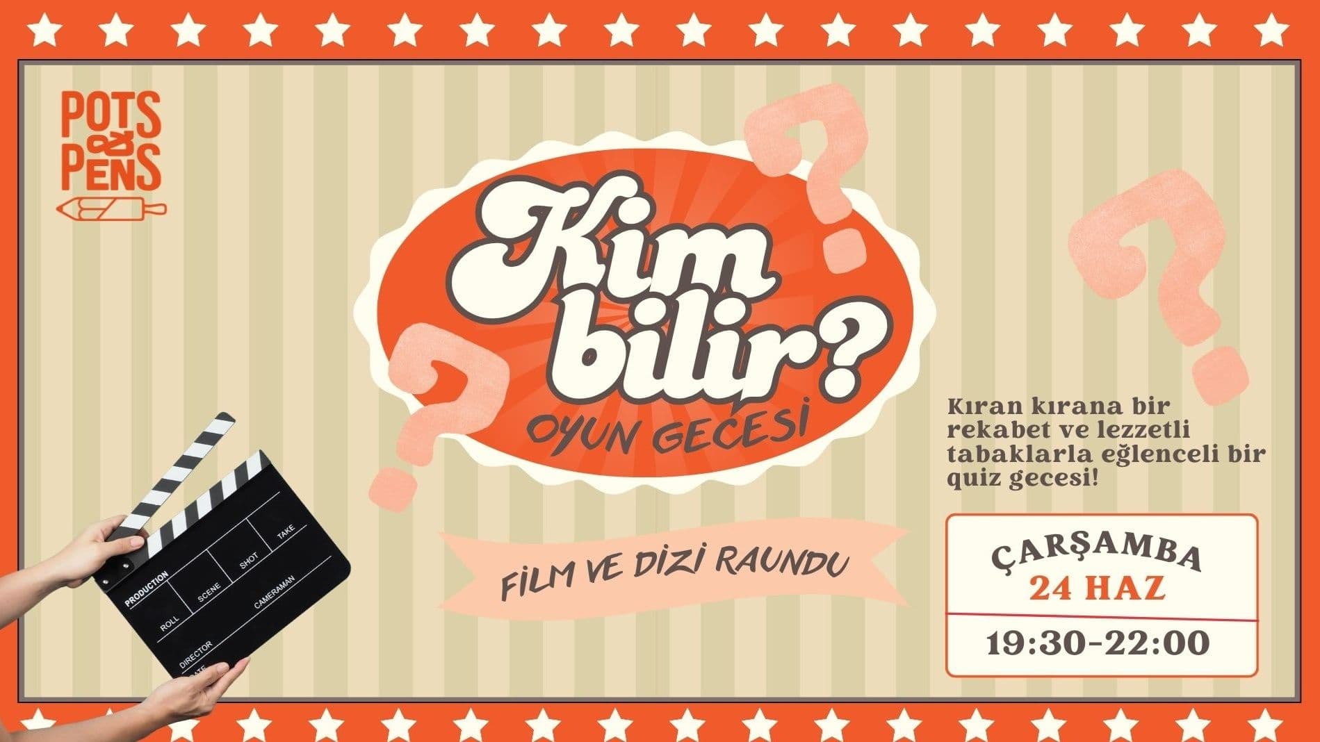 Kim Bilir? Oyun Gecesi: Film ve Diziler