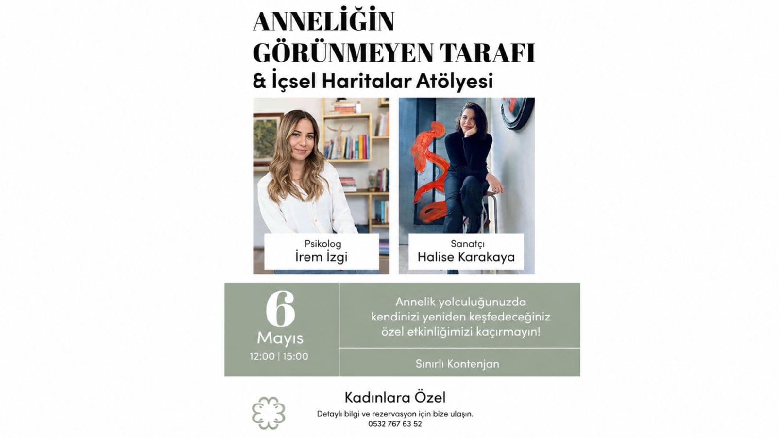 Anneliğin Görünmeyen Tarafı & İçsel Haritalar Atölyesi
