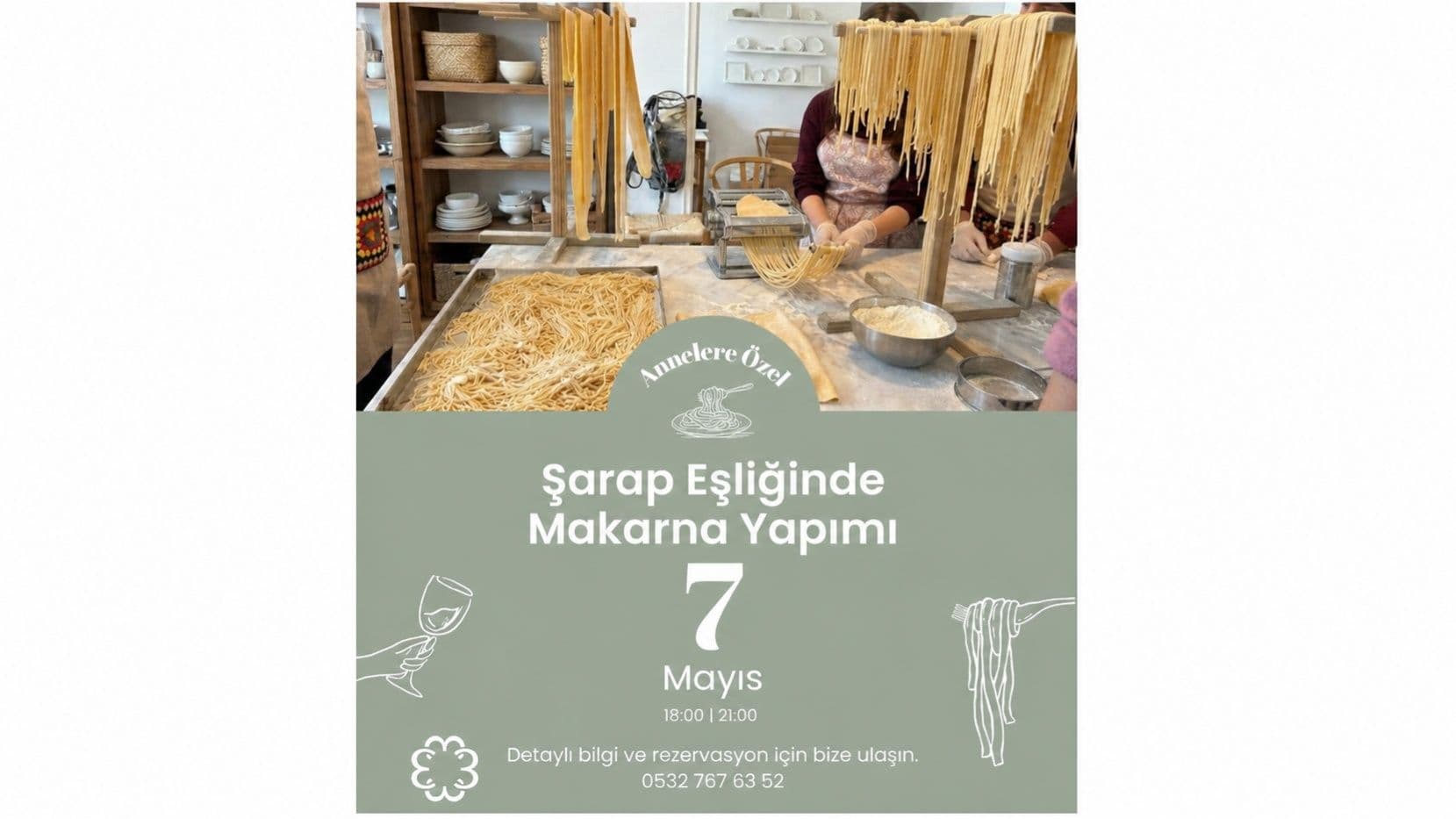 Şarap & Makarna Gecesi