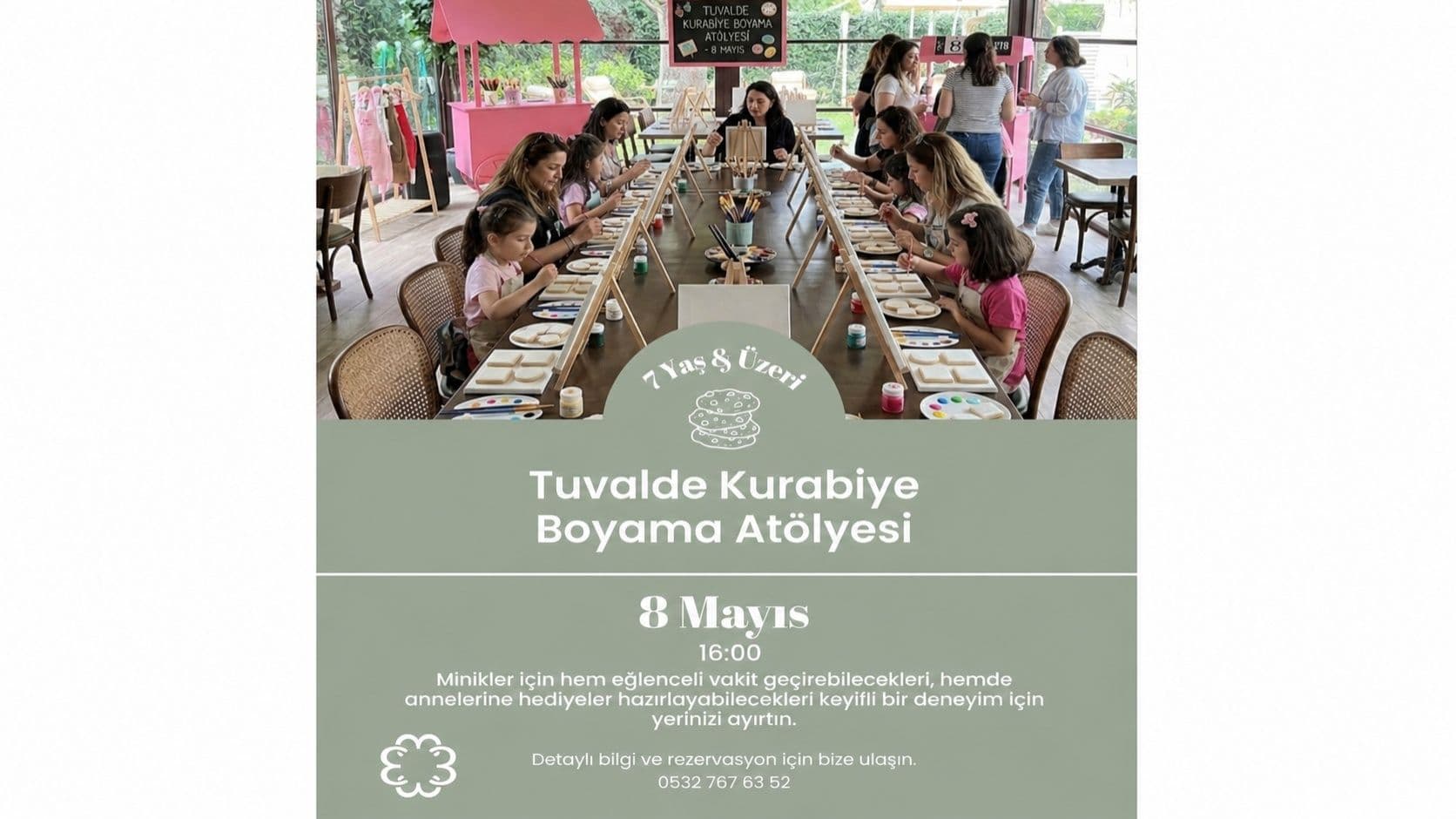 Tuvalde Kurabiye Boyama
