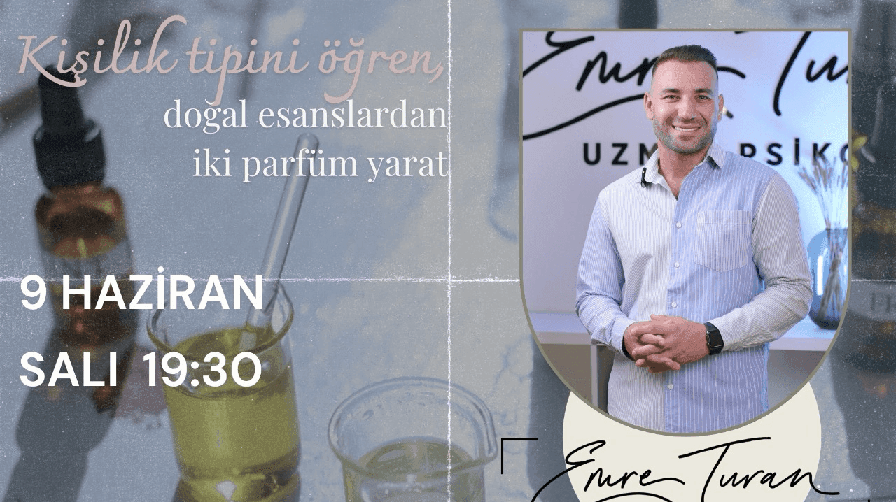 Aromaterapi ve Koku Psikolojisi Workshopu | Kişiliğini Kokularla Keşfet