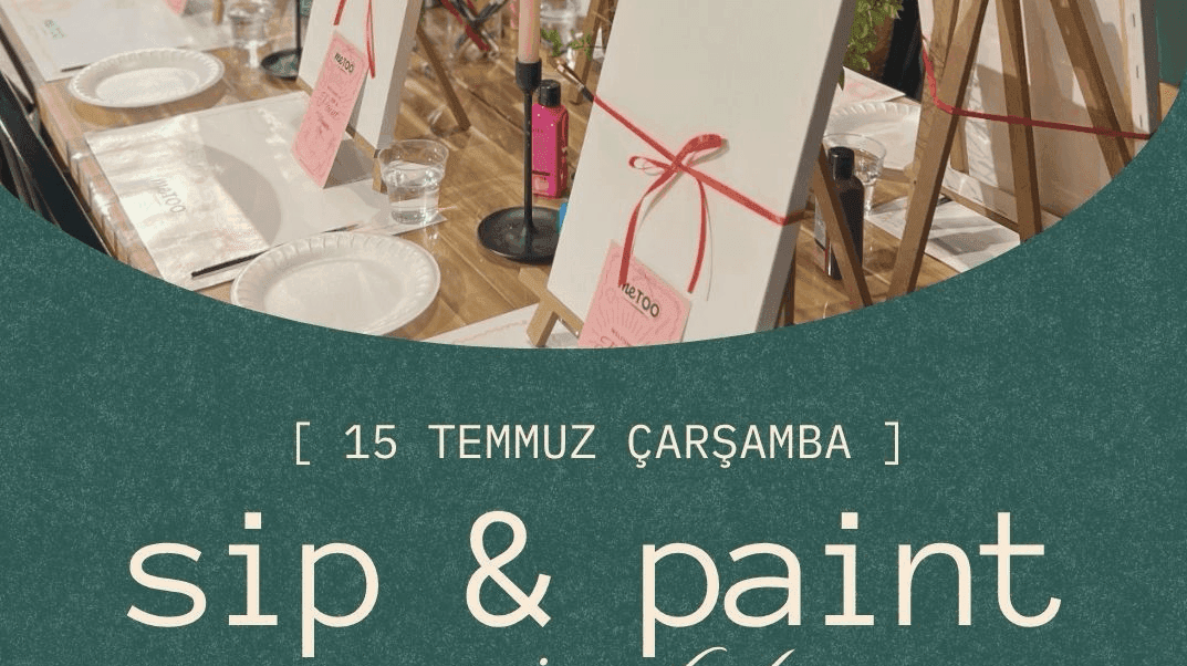 Sip & Paint Night İzmir | Resim, Müzik ve 2 Kadeh İçecek