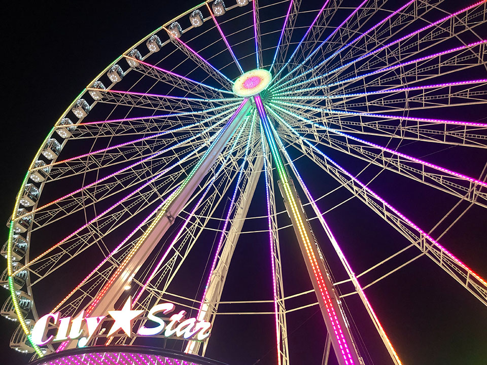 Winter Wonderland the giant Wheel “City Star”