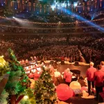 The Salvation Army finishing a Christmas Carol Concert in Royal Albert Hall