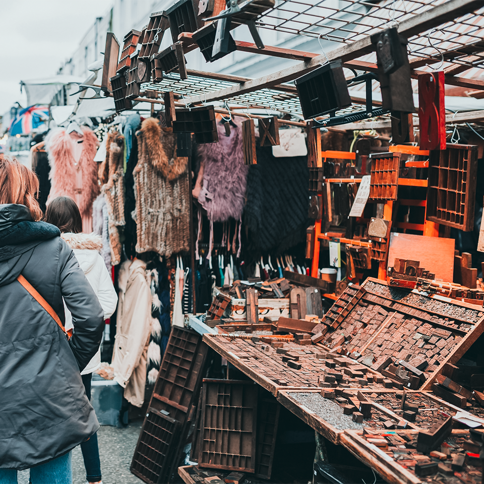 Portobello Road Market, London